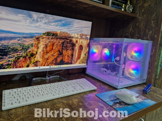 Pc  Monitor Full set up